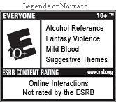 Legends of Norrath ESRB Rating